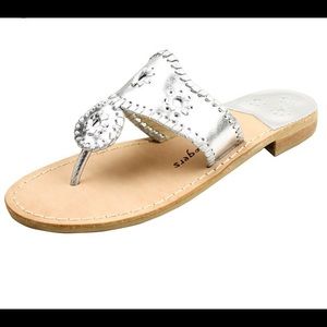 Silver 7.5  Navajo Sandal by Jack Rogers- New